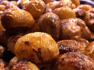 novelle allo spiedo e colatura di spedo